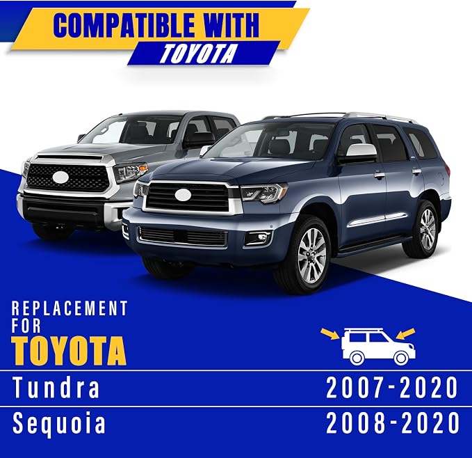 2 wipers Replacement for Toyota Tundra 2007-2020 Toyota Sequoia 2008-2020 - Image 5
