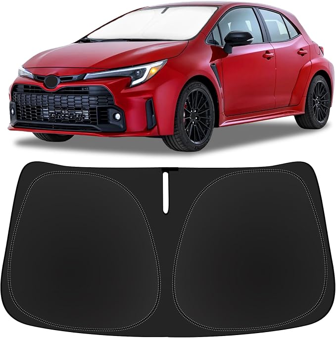 Sun Shade for Toyota Corolla Windshield Sunshades Cover Custom Fit 2020-2024 by SLOGENTO
