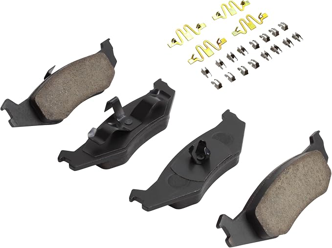 Premium Ceramic Rear Brake Pads Compatible - Image 2