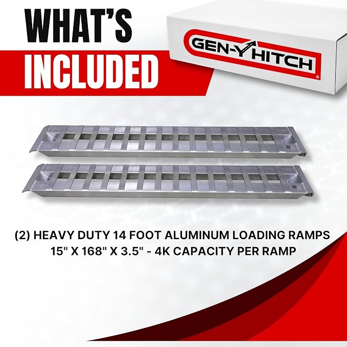 GEN-Y Hitch Heavy Duty Aluminum Ramps 8K Capacity - Image 4