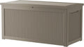 320 Gallon Outdoor Storage Box Patio Deck Box Waterproof, Resin Lockable by Decksplore%E2%80%94BuiltforOutdoor