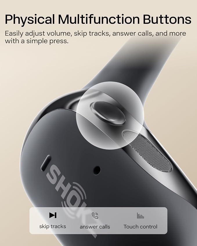 SHOKZ New OpenFit 2 Open-Ear Headphones, True Wireless Bluetooth Earphones - Image 8