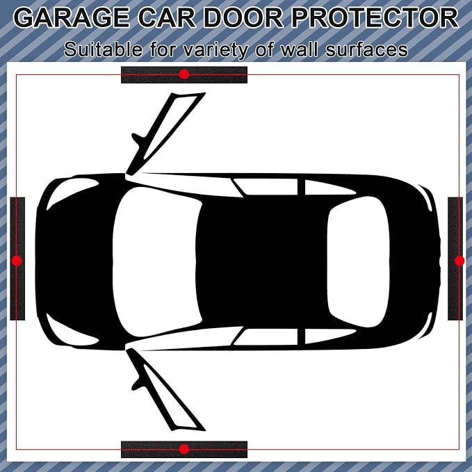 Newwiee 8 Pack Garage Wall Protector, Garage Bumpers - Image 5