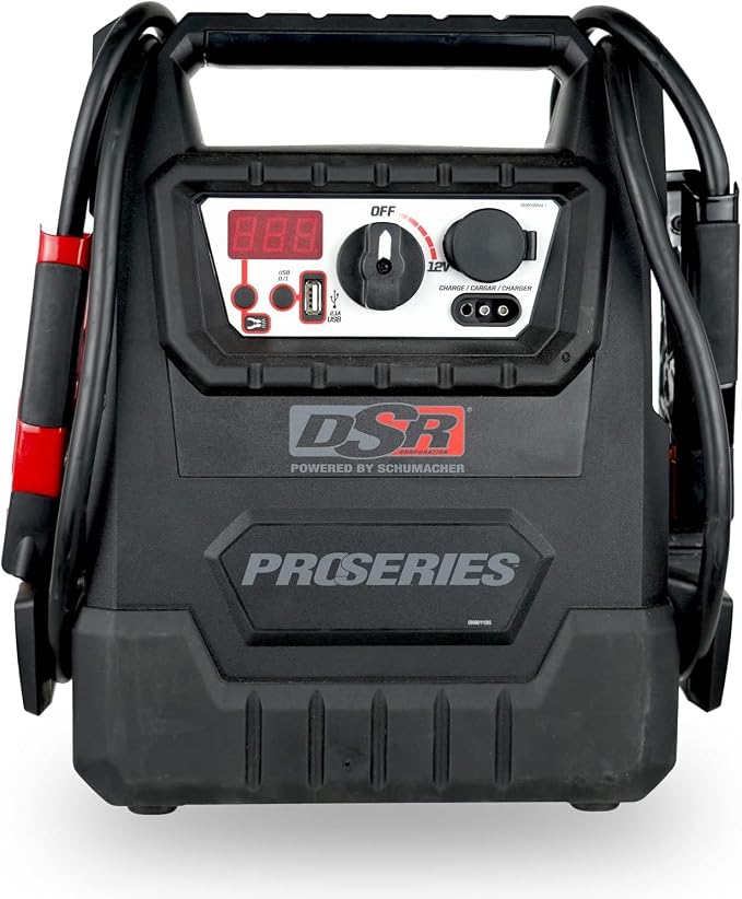 Schumacher Electric DSR ProSeries Car Battery Jump Starter, Maintainer & by SchumacherElectric