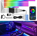 Dreamcolor Interior Car Lights, WEBUPAR Car Accessories 10 in 1 Car LED Strip by WEBUPAR