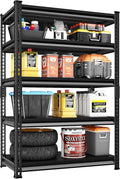 40" W Garage Shelving Heavy Duty, 2200 Lbs Loads Garage Storage Shelves Heavy by SDXYSTCE
