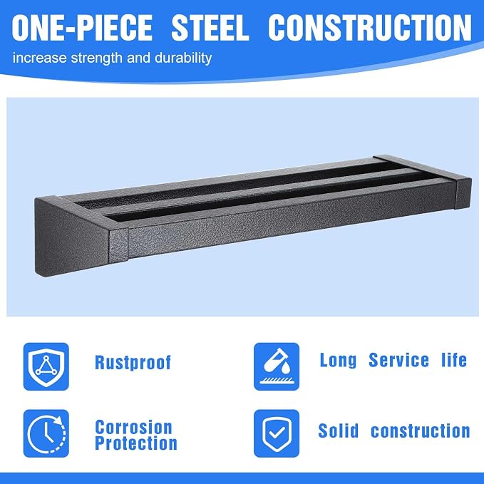 3 Pcs 16in Screwdriver Organizer Wall Mounted Metal Storage Set - Image 5