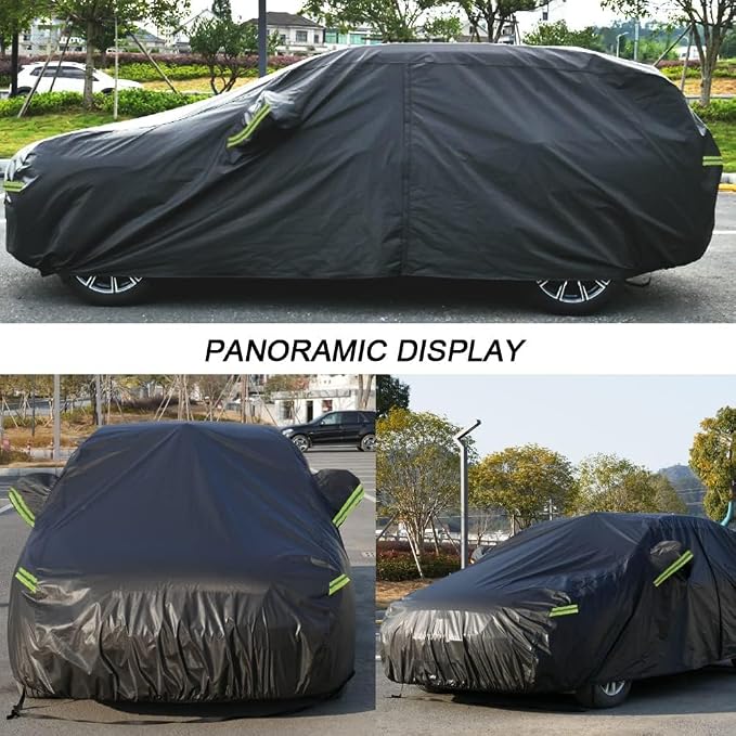 KouKou Car Cover Waterproof All Weather, 7 Layers Outdoor Car Covers - Image 7