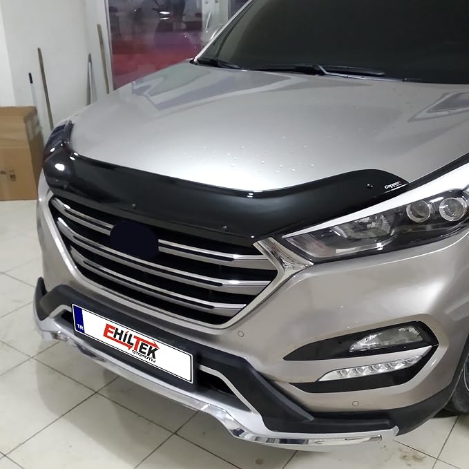Hood Deflector Guard Fits Hyundai Tucson 2016-2020 | Bug & Bonnet Shields - Image 8
