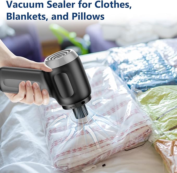 Fanisic Mini Car Vacuum, Cordless Handheld Vacuum Cleaner Rechargeable - Image 5