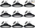 9 Pack 300W LED High Bay Light, UL&DLC Listed 41000LM Dimmable UFO High Bay LED by YELLORE-Professionalledlightsmanufacturerspecializingincommercialandindustriallighting