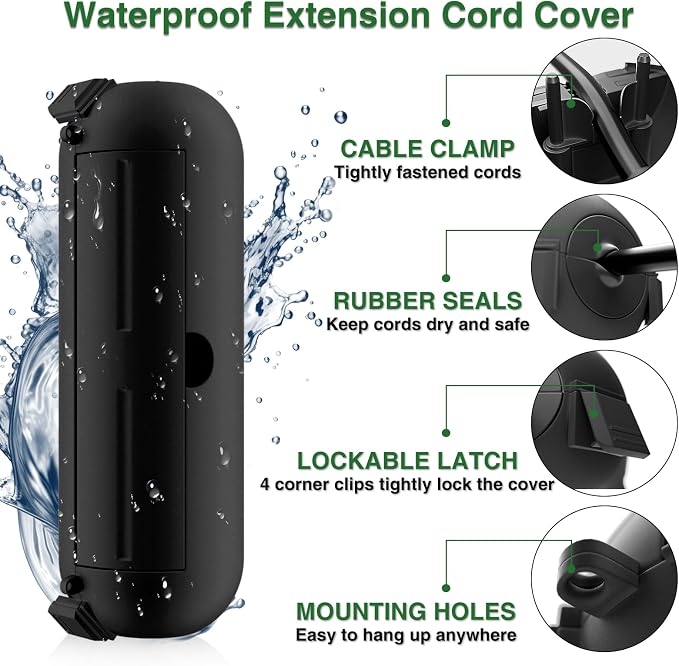 Flemoon Outdoor Extension Cord Safety Cover - Image 3
