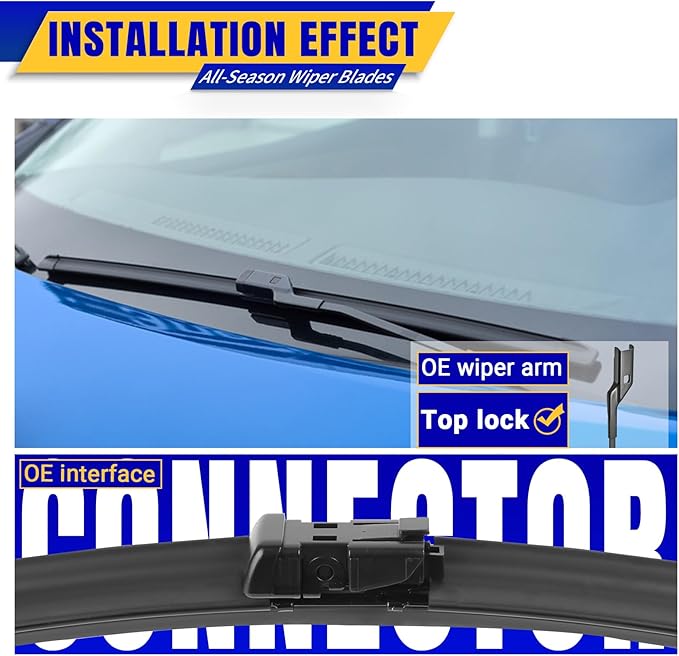 3 wipers Replacement for 2013-2021 2022 2023 Chevrolet Chevy trax/2013-2021 - Image 3