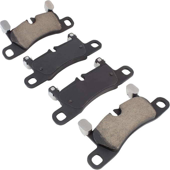 Premium Ceramic Rear Brake Pads Compatible - Image 2