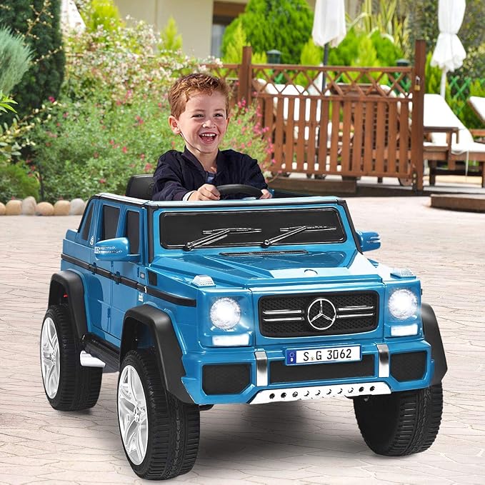 Costzon Ride on Car, Licensed Mercedes-Benz Maybach, 12V Battery Powered - Image 9