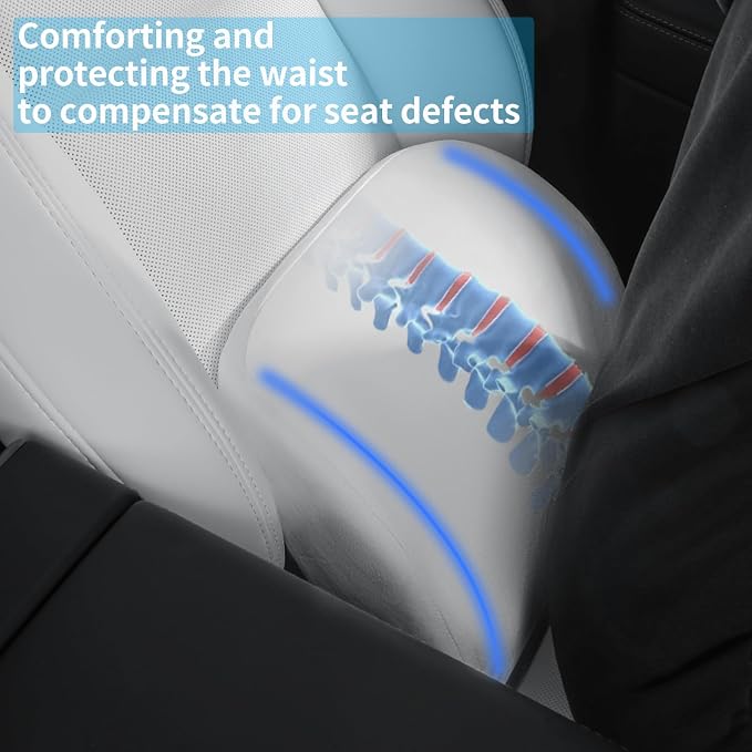 Lumbar Support Pillow Ergonomic Memory Foam Lumbar Pillow - Image 3