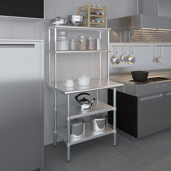 AmGood Stainless Steel Work Table - Image 8