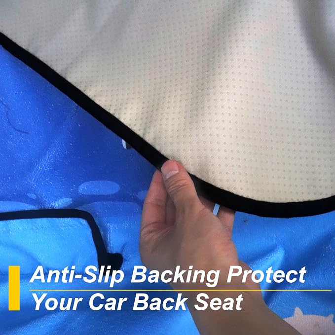 Back Seat Cover for Car Trucks Van SUV, Waterproof Rear Bench Towel Seat Covers - Image 5