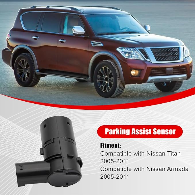 FZJDSD 4Pcs Car Bumper Reverse Parking Assist Sensor Compatible - Image 2