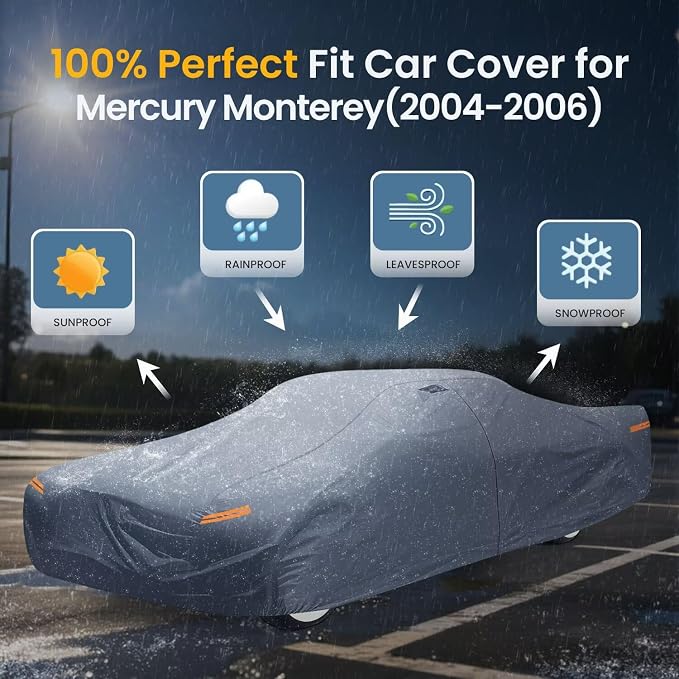 Waterproof Mercury Monterey Car Cover - Image 3
