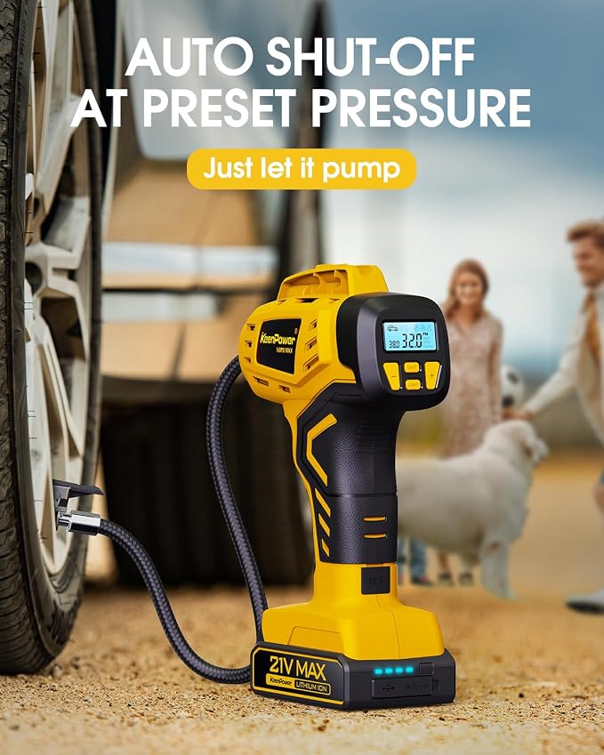Tire Inflator Portable Air Compressor - Image 5