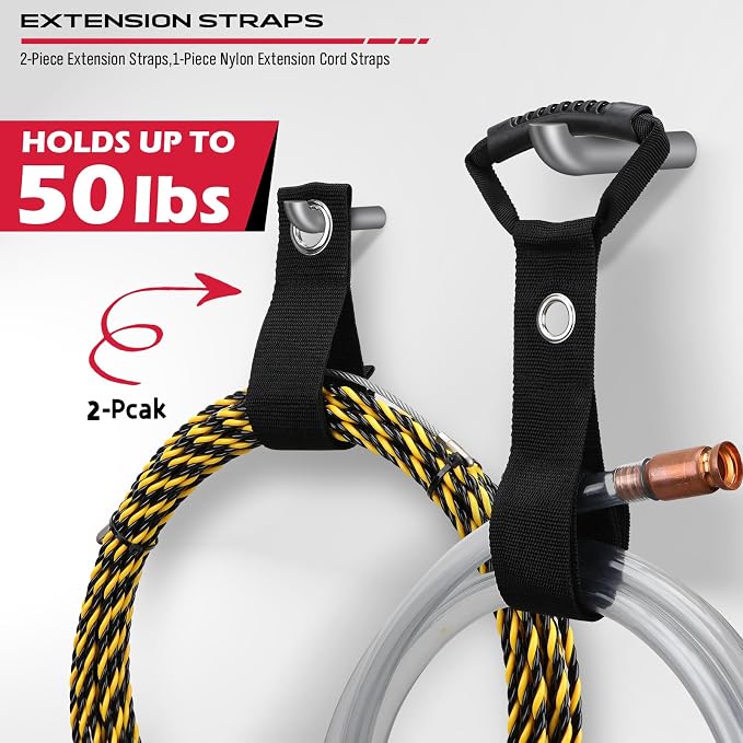 64" Heavy Duty Garage Storage Tool Organizer Wall Mount - Image 5