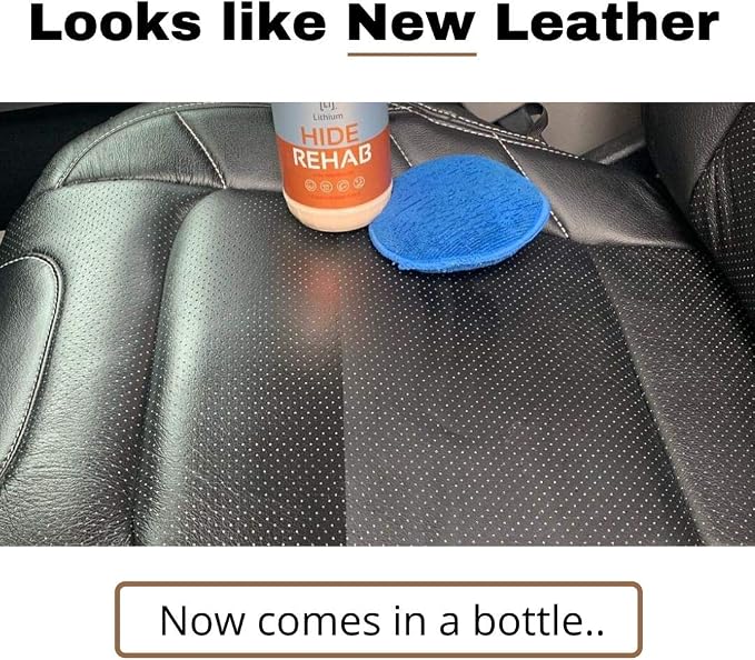 Lithium Hide Rehab Car Leather Cleaner and Conditioner - Image 7