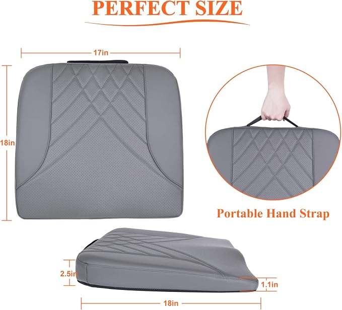 kingphenix Premium Car Seat Cushion, Memory Foam Driver Seat Cushion to Improve - Image 8
