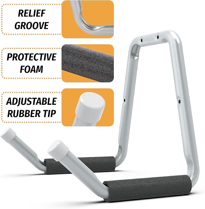 HUHOLE Garage Jumbo Utility Hanger, U Shape Tool Bracket - Image 4