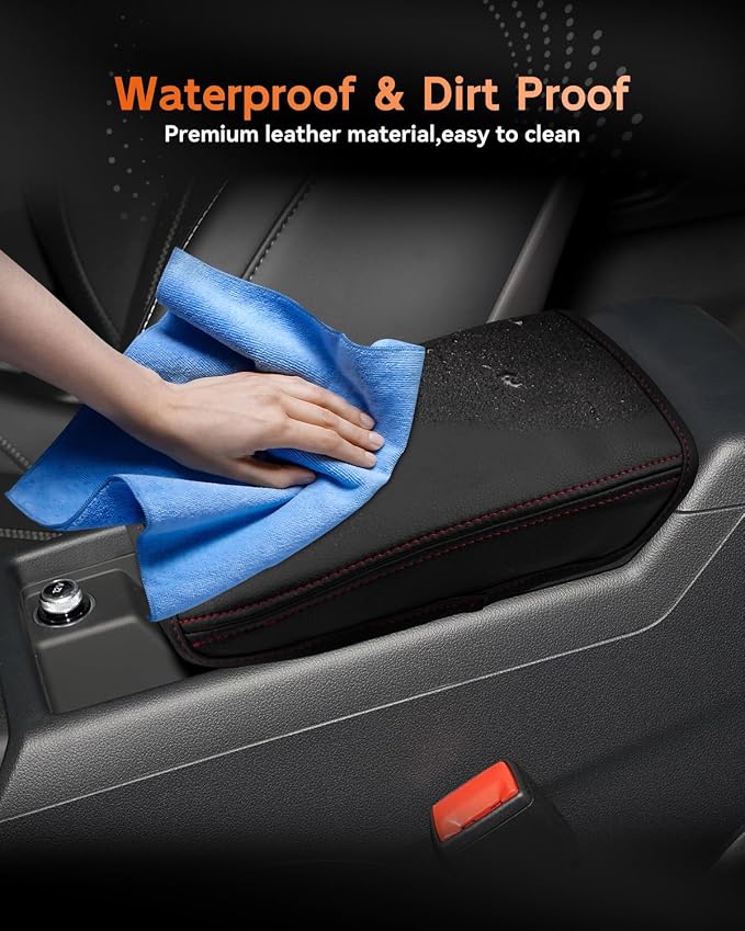 CDEFG for 2020-2025 Audi A5 Center Console Cover Armrest Cover for A5 2020 2021 - Image 6