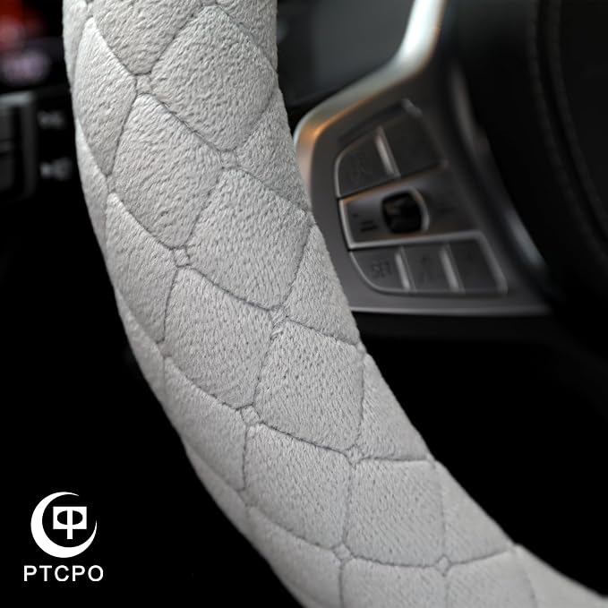 Soft Car Steering Wheel Cover for Sedan, Warm Luxury Velvet, Anti Slip - Image 5