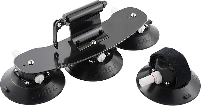 Bike Rack for Car Roof, Vacuum Suction Cup Bicycle Carrier Aluminium Alloy Roof - Image 2