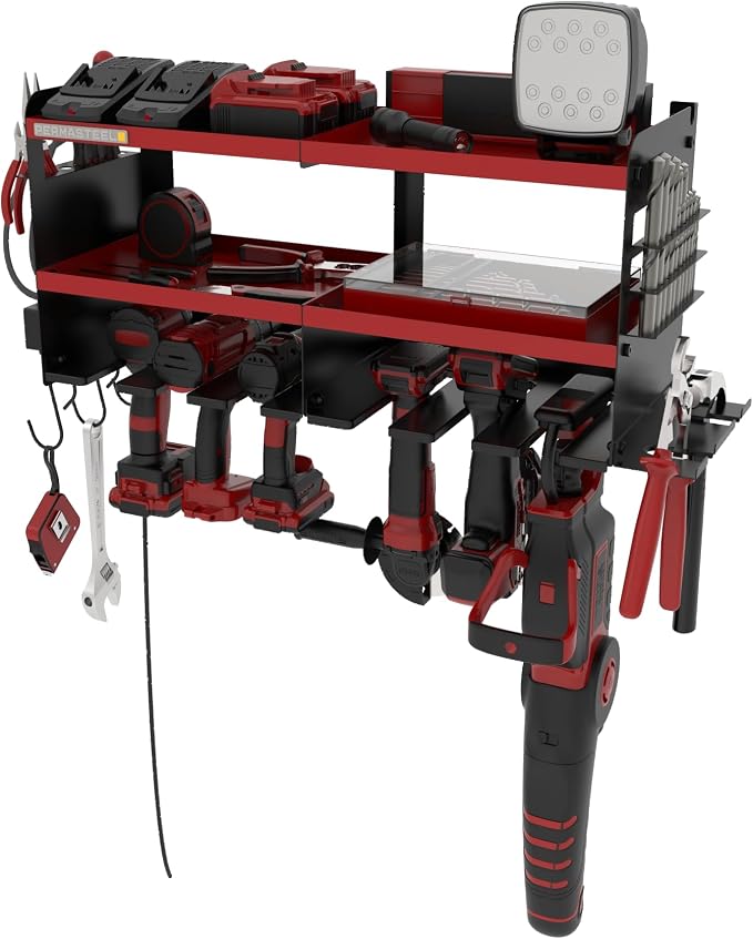 Permasteel Power Tool Organizer Wall Mount - Image 6