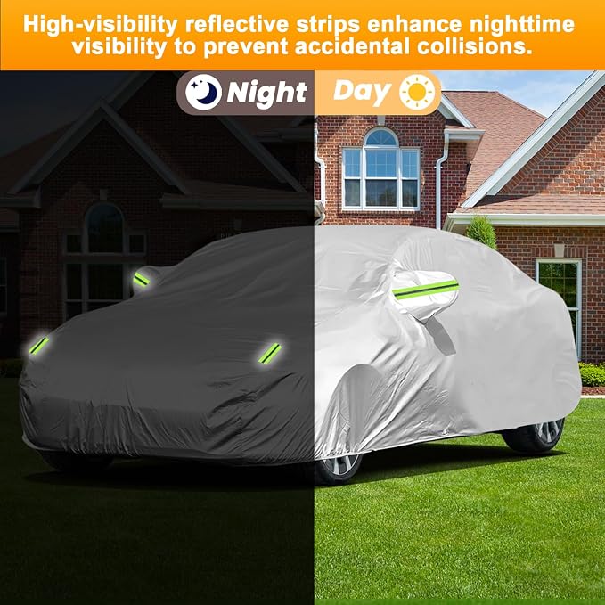 Custom Fit Car Cover for Tesla Model 3, All-Weather Protection, Anti-Scratch - Image 7