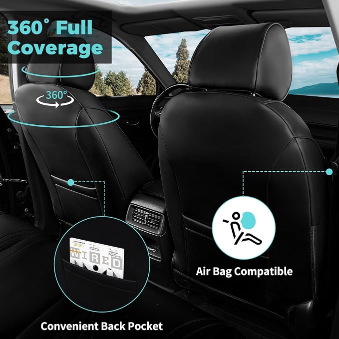 Seat Covers for Honda CRV 2023 2024 2025 2026 EX/EXL/LX/Sport/Touring/Special - Image 8