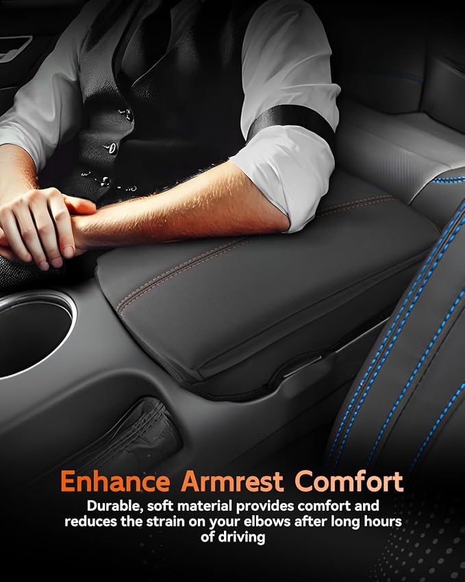 CDEFG for Ford Mustang 2024-2025 Center Console Cover Armrest Box Cover for - Image 5