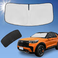 for Ford Explorer 2020-2024 2025 Sun Shade Sunshade Windshield Cover, 4-Layer by ZOIBVCARSUNSHADE