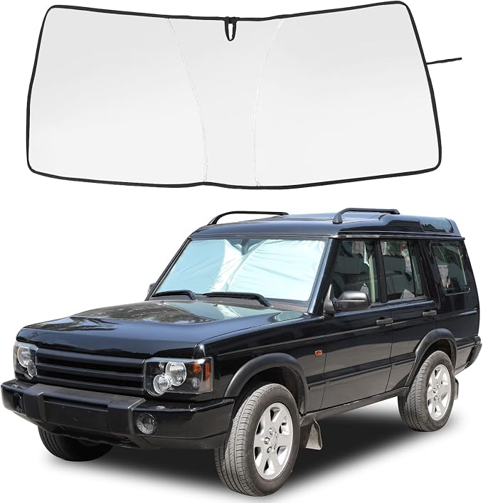 Windshield Sunshade Fit for Land Rover Discovery 2 LR2 1998-2003, Folding Car by Fgtagtal