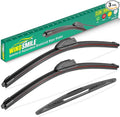 24" 22" 12" Windshield Wiper Blades Replacement by WINDSMILE