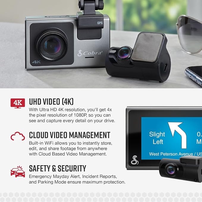 Bundle of Cobra Smart Dash Cam - Image 3