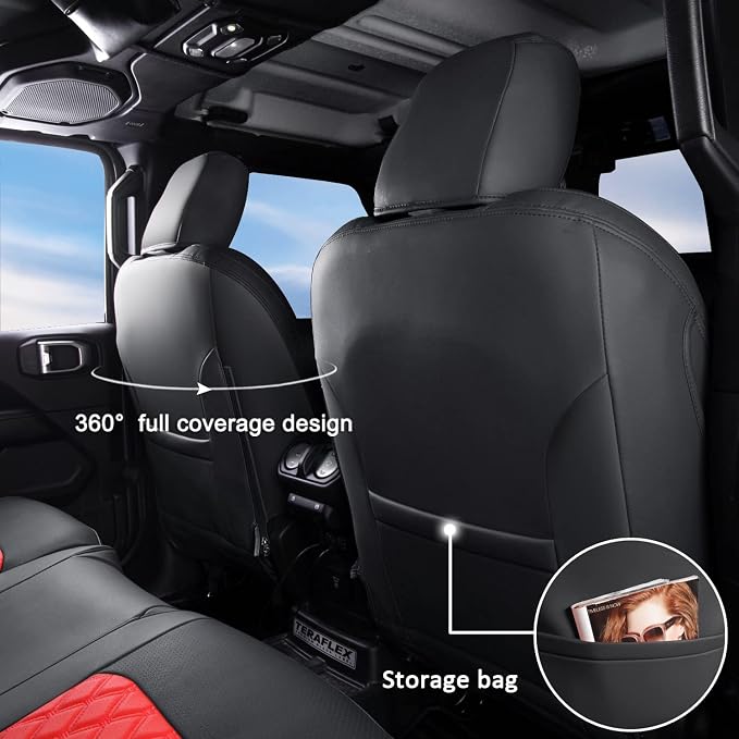 GIANT PANDA Fit Full Set Car Seat Covers - Image 3