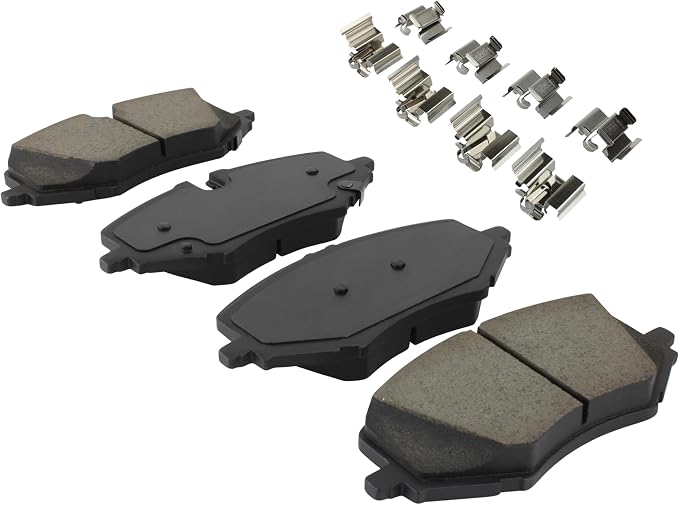 Premium Ceramic Front Brake Pads Compatible - Image 2