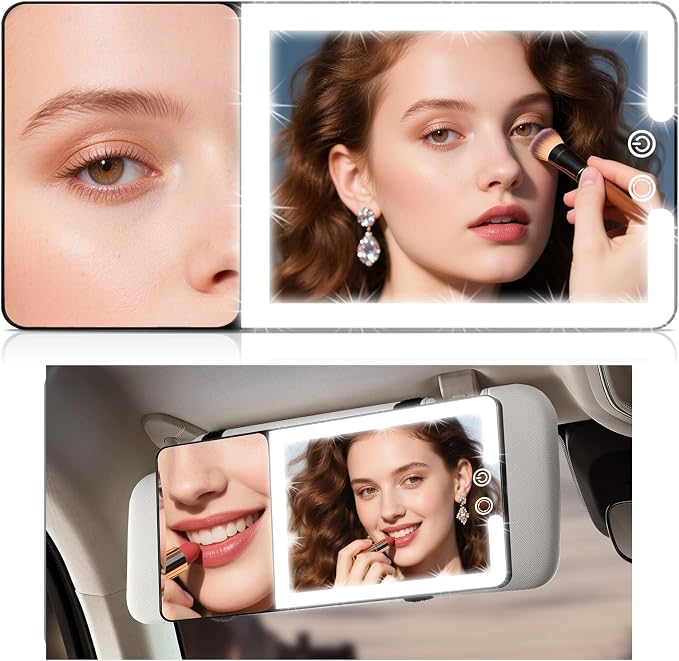 Car Sun Visor Vanity Mirror by Suupvaor