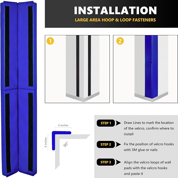Wall Corner Guards & Edge Protector, Heavy Duty Wall Corner Protective Safety - Image 2