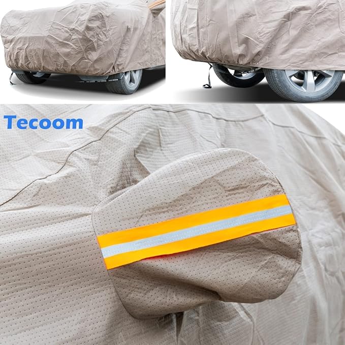 Tecoom Thick Shell Super Breathable-Waterproof Windproof Snow Sun Rain UV - Image 5