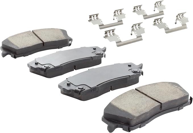 Premium Ceramic Front Brake Pads Compatible - Image 2