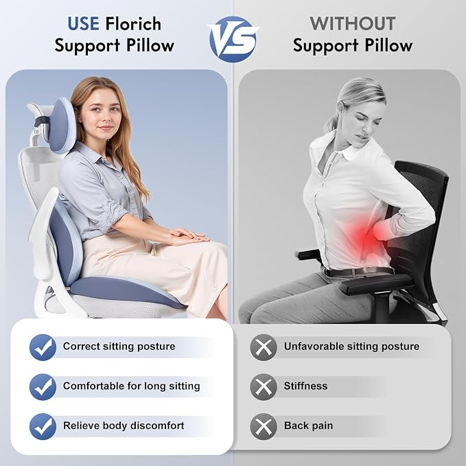 FLORICH Seat Cushion and Lumbar Support Pillow - Image 5