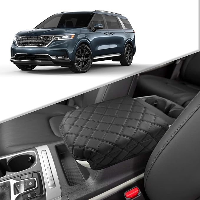 CDEFG for Kia Carnival 2022-2026 Center Console Cover Armrest Box Cover for - Image 7