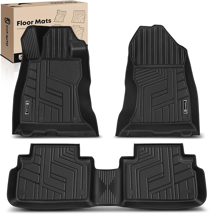 YHTAUTO Floor Mats Fit 2019-2024 Subaru Forester, TPE All Weather Floor Liner by YHTAUTO