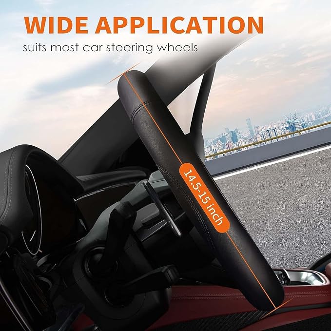 HOTOR Car Steering Wheel Cover - Image 2